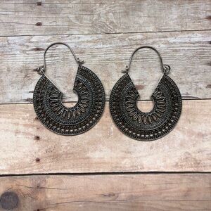 Round Mandala Earrings